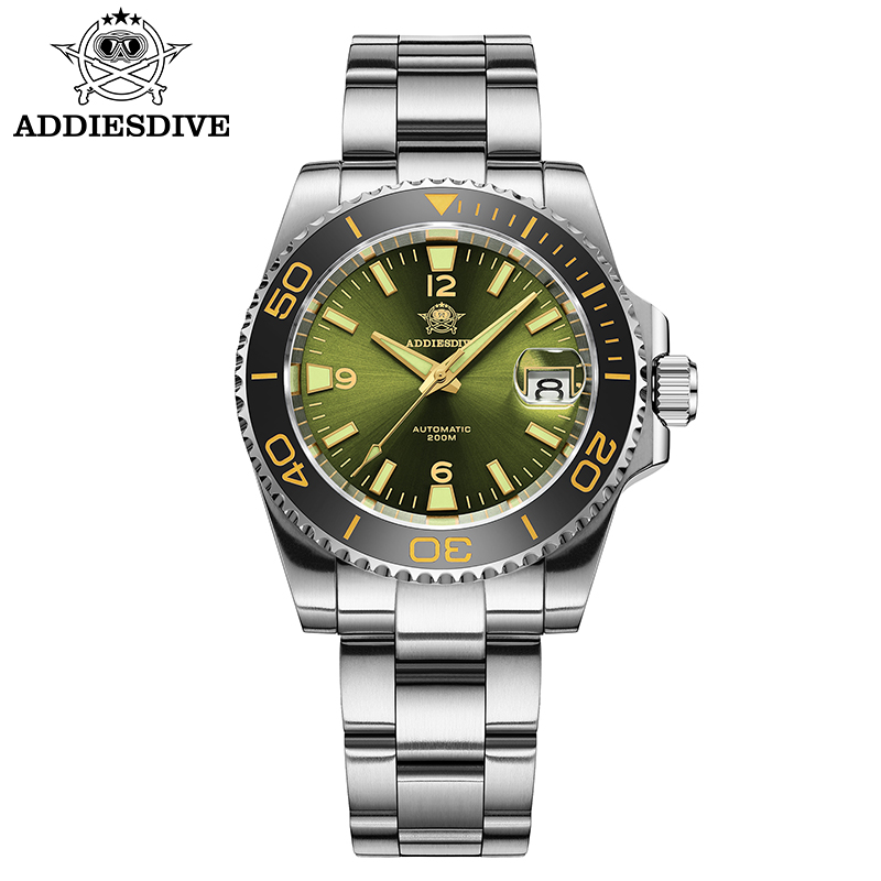 Young Men'S Accessories - ADDIESDIVE Neue Tauchgeschenkuhr Herren 8215 Automatik