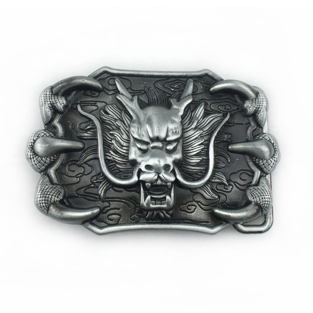 Men'S Accessories Drop Shipping - Retro Western Cowboy Eastern Dragon Gürtelschnalle