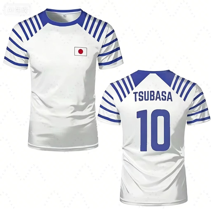 Men Accessories Unique - 2026 Heißer Captain Tsubasa Anime T-Shirt