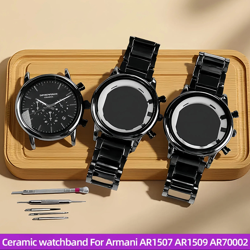 Men'S Accessories Armani - Hohe Qualität Helle Keramik männer Armband