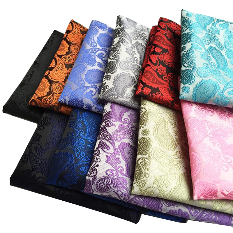 Men'S Accessories Office - Klassische Paisley strukturierte Taschen tücher für