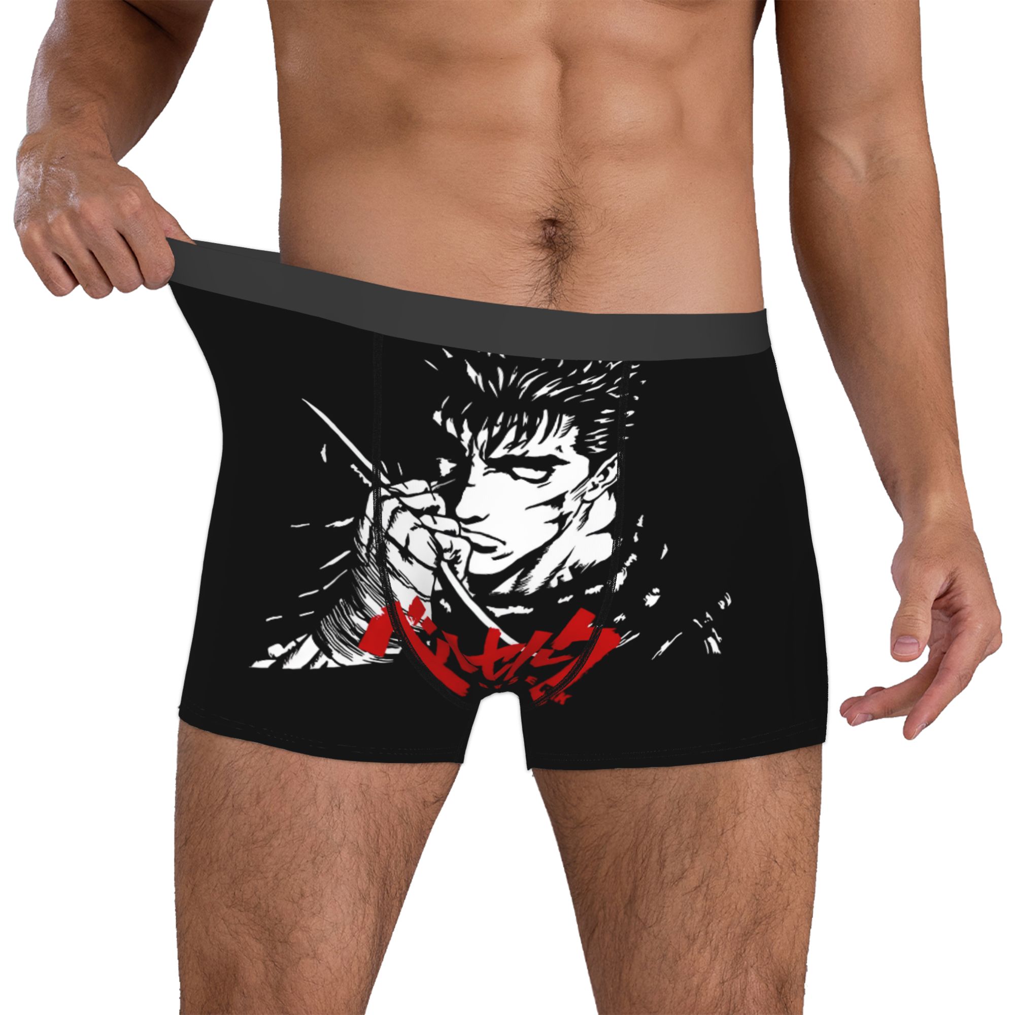 Men'S Accessories Clothing - B-Berserks Boxershorts für Herren, 3D-Druck, Marke