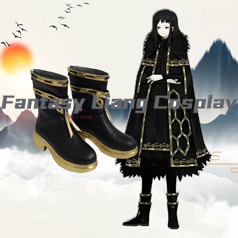 Men Accessories Korea - Game Library Of Ruina Zena Cosplay-Schuhe