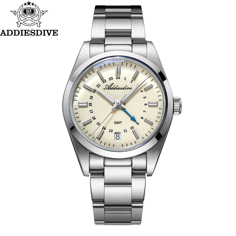 Men'S Accessories Jewelry Bracelet - ADDIESDIVE Heiße Marke 36mm Luxus GMT