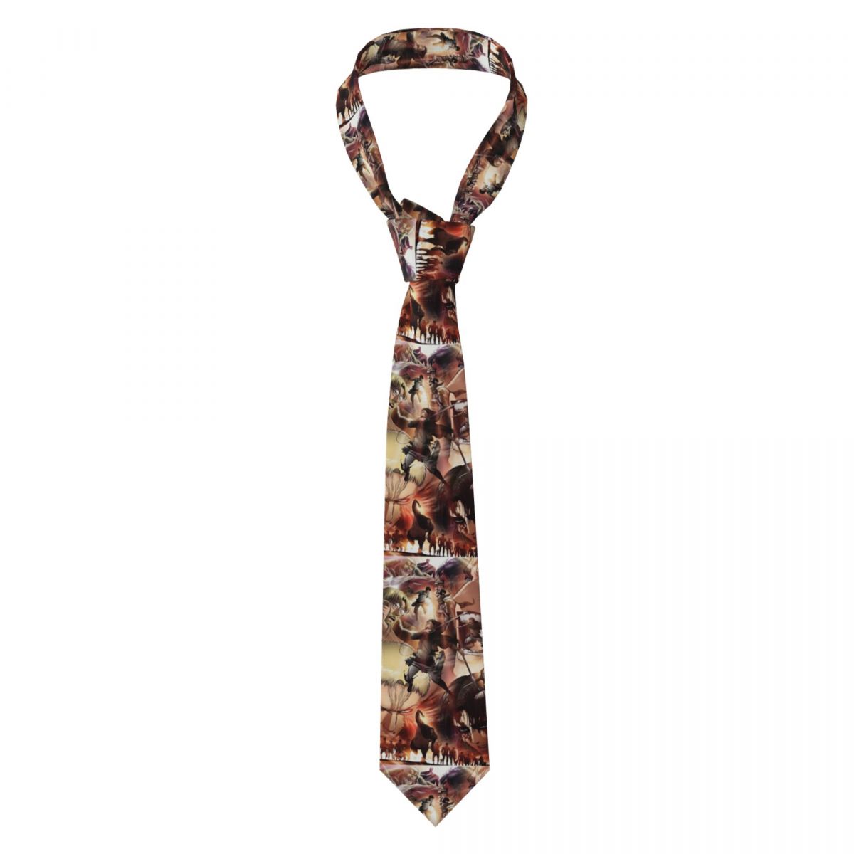 Men'S Accessories Office - Personalisierte modische Anime T-Titanes Movie Comic-Krawatten