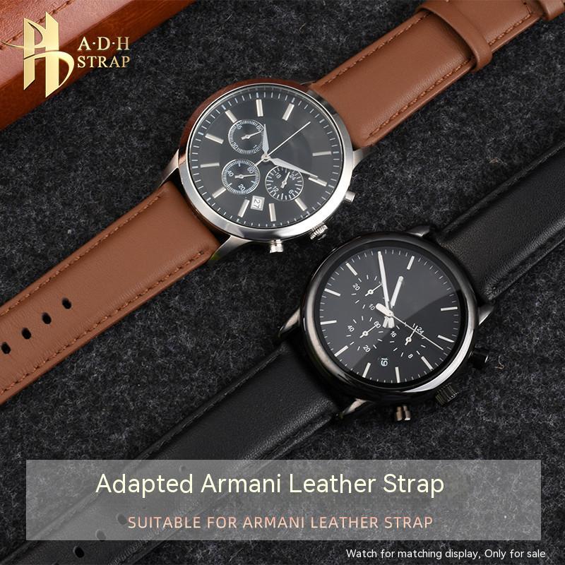Men'S Accessories Armani - Kalbslederband Weiche Für Armani AR60007/60008 2433