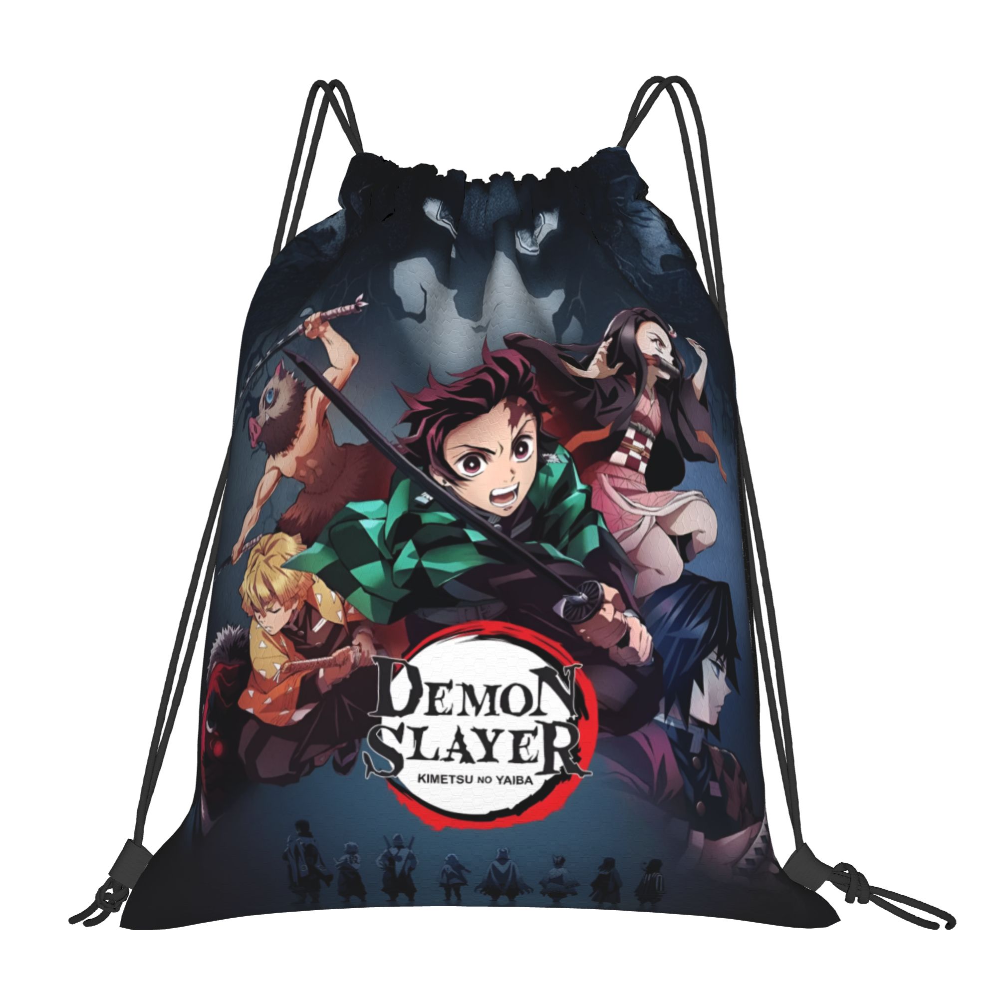 Men Accessories Unique - Benutzerdefinierter D-Demons Slayers Rucksack mit Kordelzug