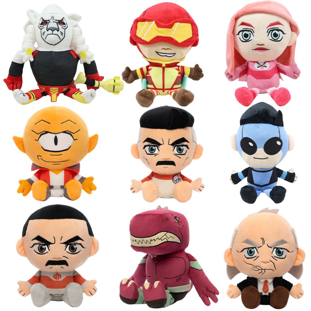 Men Accessories For Birthday Gift - Unbesiegbarer Plüsch-Cartoon-Figur Omni Man Eve Mark
