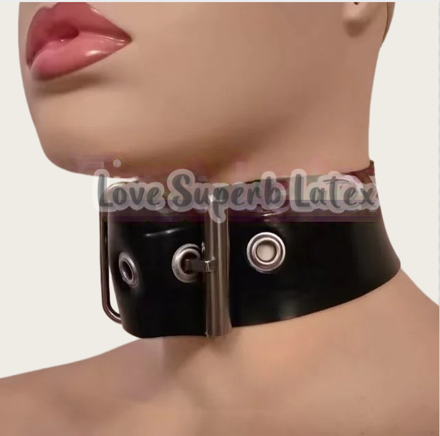 Men'S Accessories Clothing - 0,4mm Sexy Latex Halsband Gummi Fetisch
