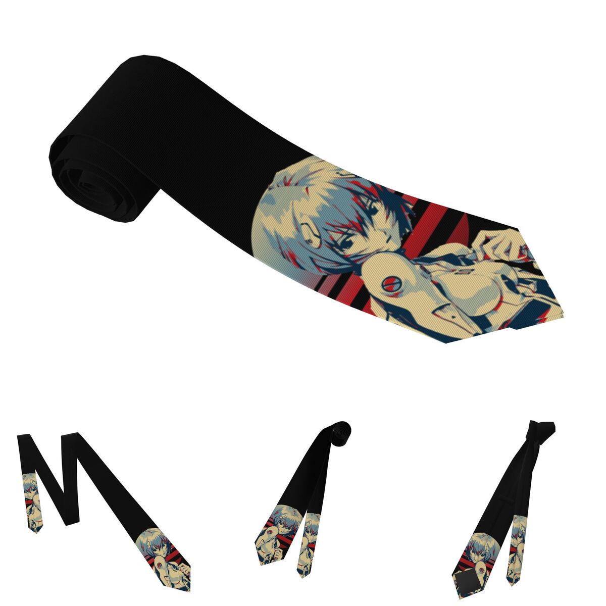 Rei Ayanami Klassische Krawatt – Men'S Accessories Office Bewertung und Preis