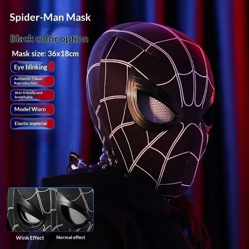 Spider-Man Kopfbedeckung mit B – Men'S Accessories Clothing Bewertung und Preis