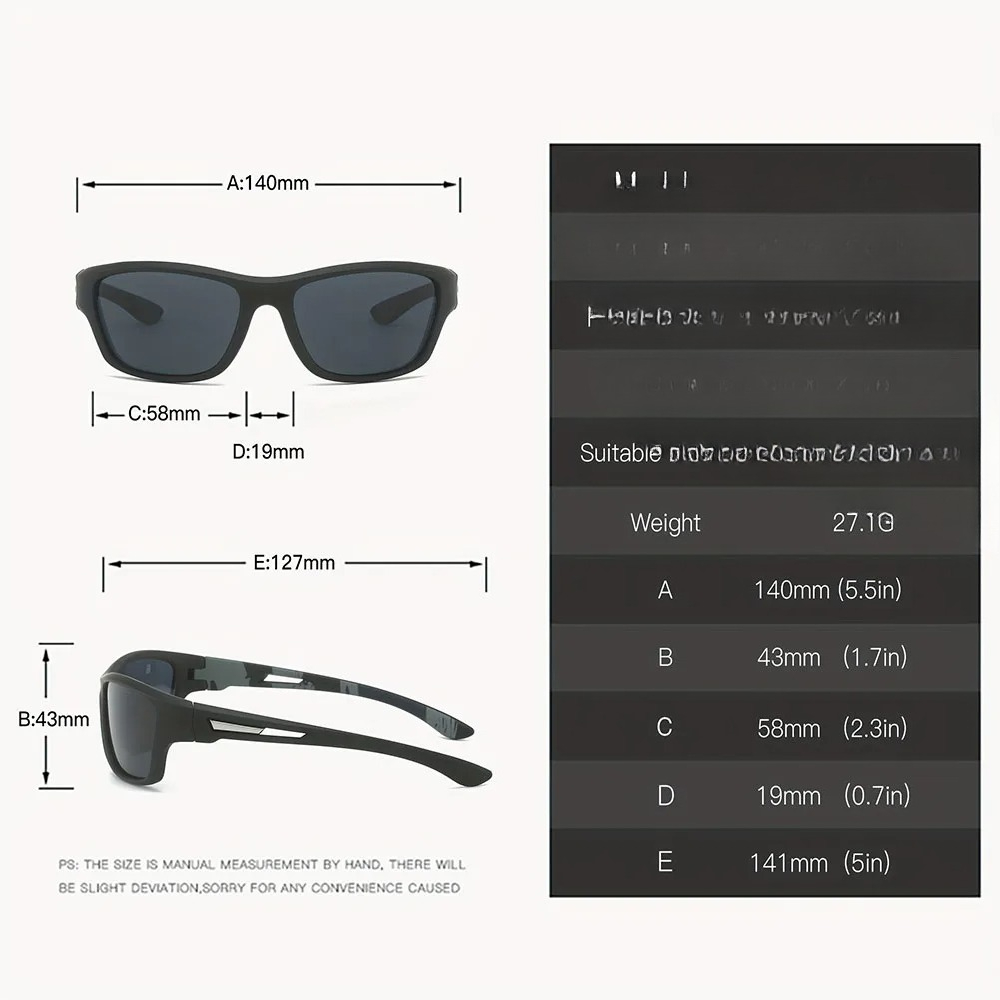 2 Stück polarisierte Wickel-So – Sunglasses Polarized Men Bewertung und Preis