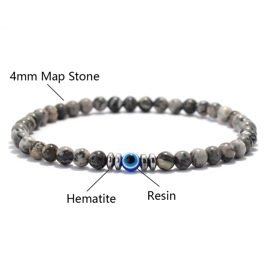 Klassisches Perlenarmband für  – Men Accessories Evil Eye Bewertung und Preis