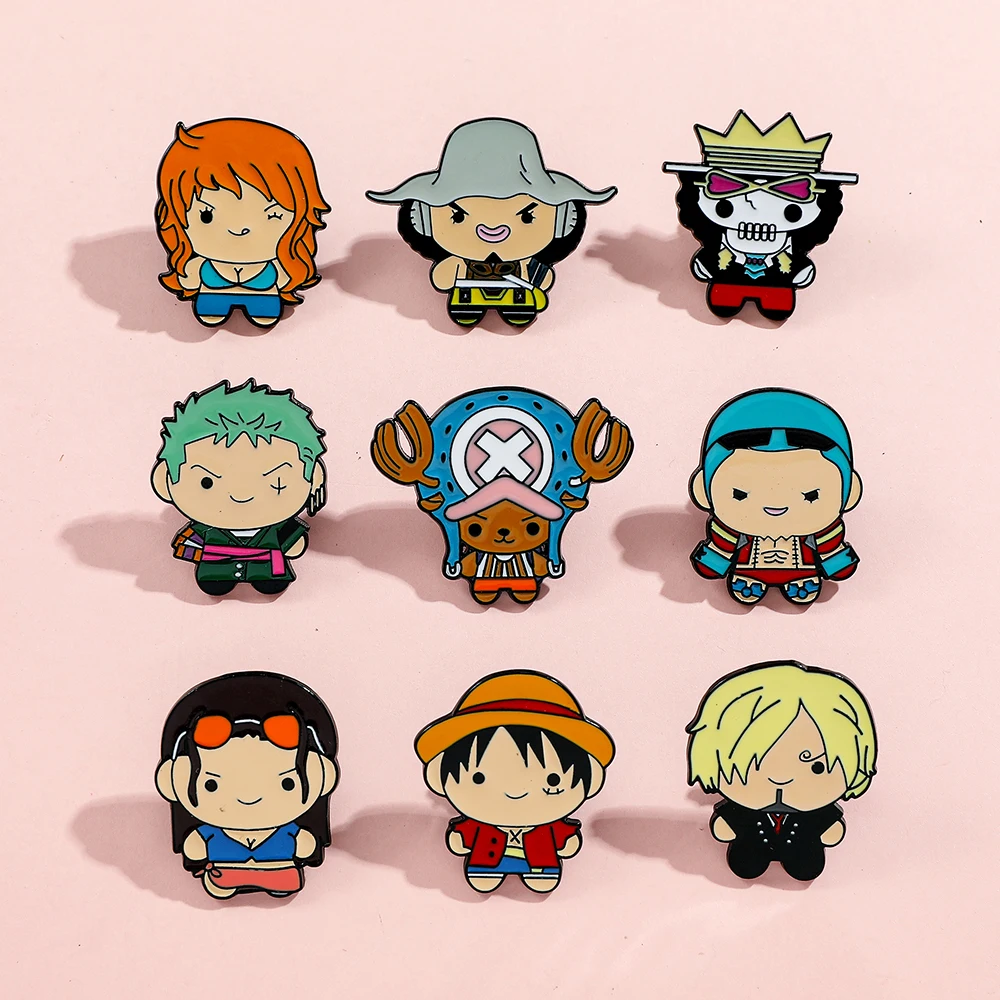9 Stück Kreative Cartoon-Brosc – Lapel Pin Enamel Bewertung und Preis