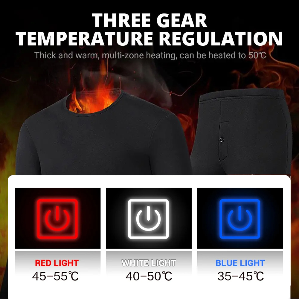 Neue 52-Zahlen beheizte Unterw – Men'S Accessories Clothing Bewertung und Preis
