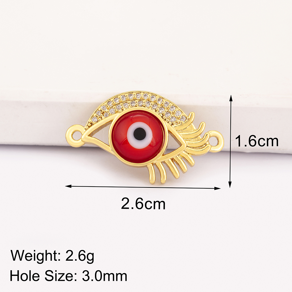 Bunter glänzender Kristall-Anh – Men Accessories Evil Eye Bewertung und Preis