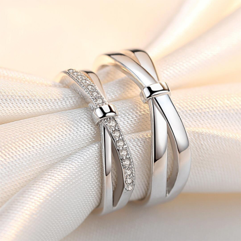 Romantische Bowknot Paar Ringe – Men'S Accessories Hand Bands Bewertung und Preis