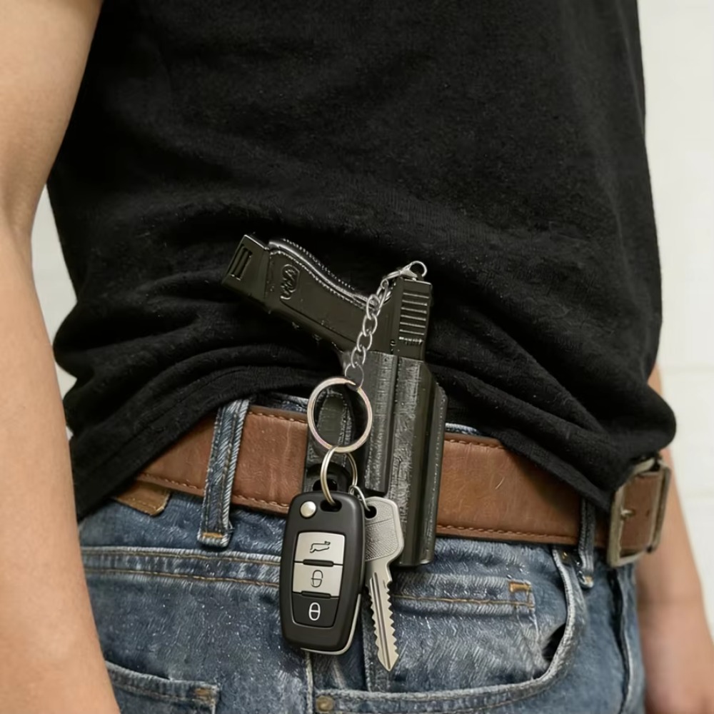 Pistolenförmige Mini-Schlüssel – Men Accessories For Birthday Gift Bewertung und Preis