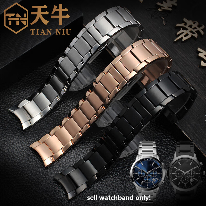 22 mm Armband für Armani AR244 – Men'S Accessories Armani Bewertung und Preis