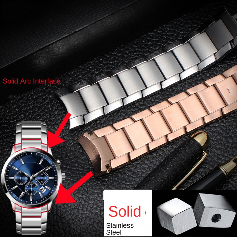 22 mm Armband für Armani AR244 – Men'S Accessories Armani Bewertung und Preis