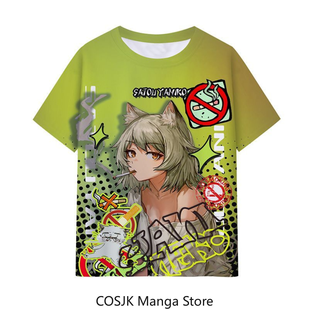 Anime Chainsmoker Cat Yani Nek – Men Accessories Korea Bewertung und Preis