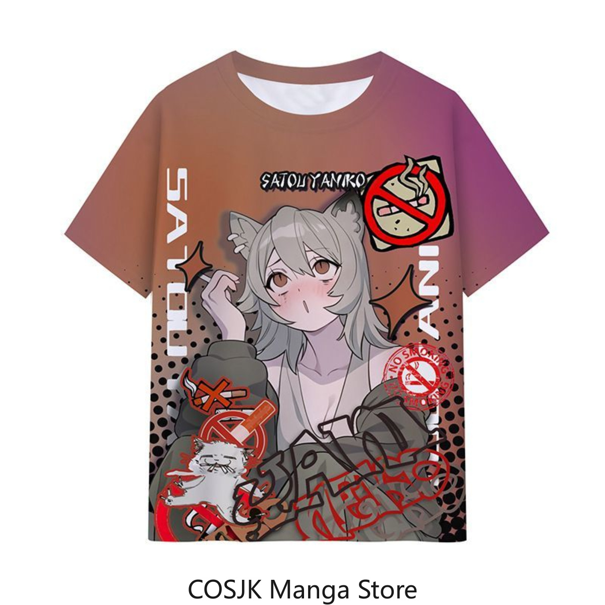 Anime Chainsmoker Cat Yani Nek – Men Accessories Korea Bewertung und Preis