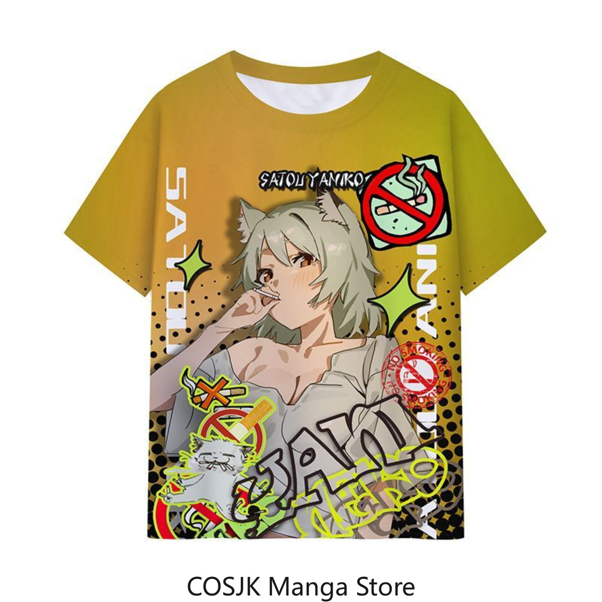 Anime Chainsmoker Cat Yani Nek – Men Accessories Korea Bewertung und Preis