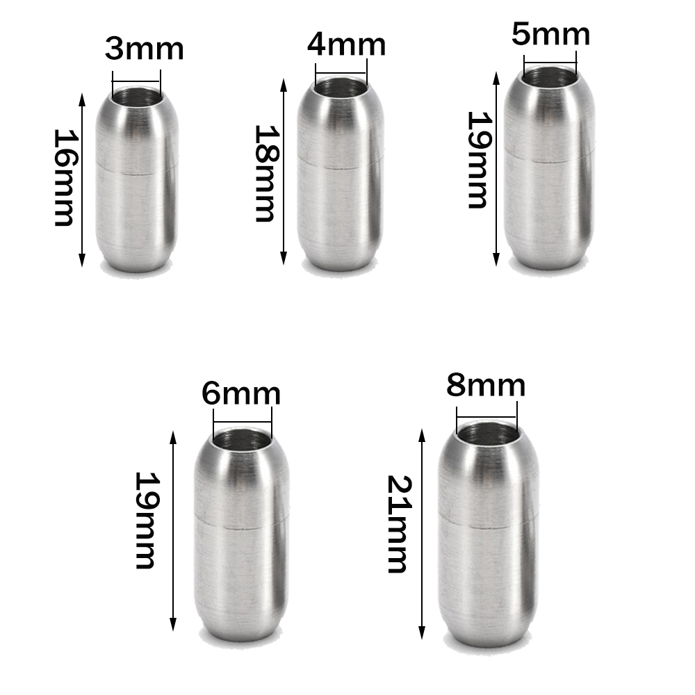 2 Stück Edelstahl-Magnetversch – Young Men'S Accessories Bewertung und Preis