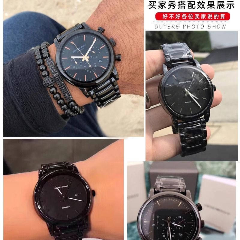 Für Armani Uhren: Keramik-Uhre – Men'S Accessories Armani Bewertung und Preis