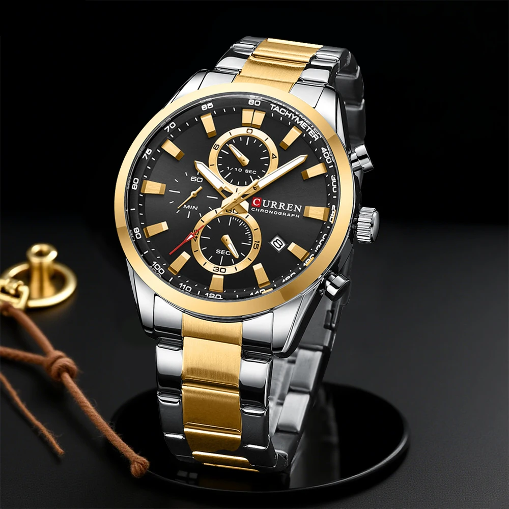 CURREN Casual Quarz Chrono Spo – Young Men'S Accessories Bewertung und Preis