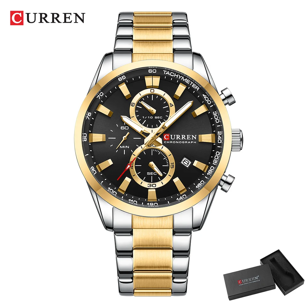 CURREN Casual Quarz Chrono Spo – Young Men'S Accessories Bewertung und Preis