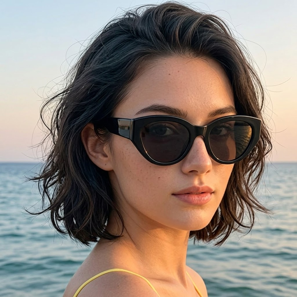 Klassische Cat-Eye-Sonnenbrill – Sunglasses Polarized Men Bewertung und Preis