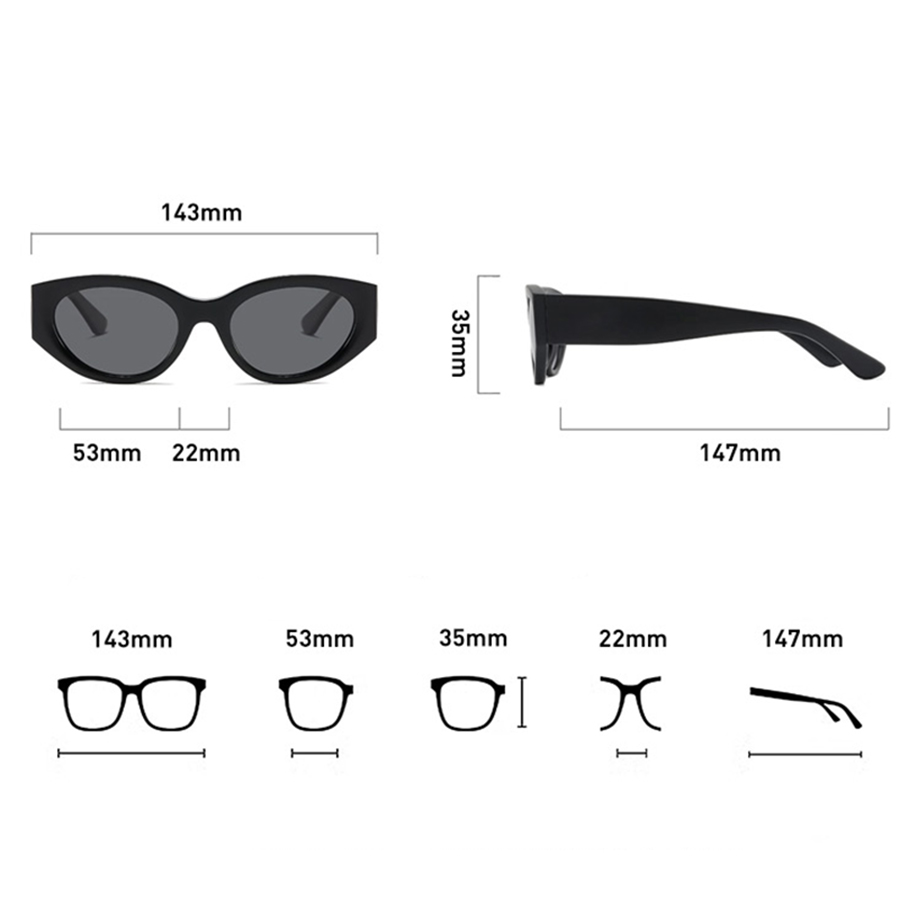 Klassische Cat-Eye-Sonnenbrill – Sunglasses Polarized Men Bewertung und Preis