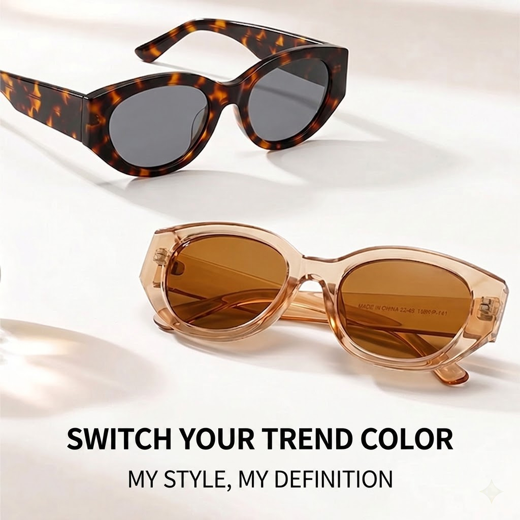 Klassische Cat-Eye-Sonnenbrill – Sunglasses Polarized Men Bewertung und Preis