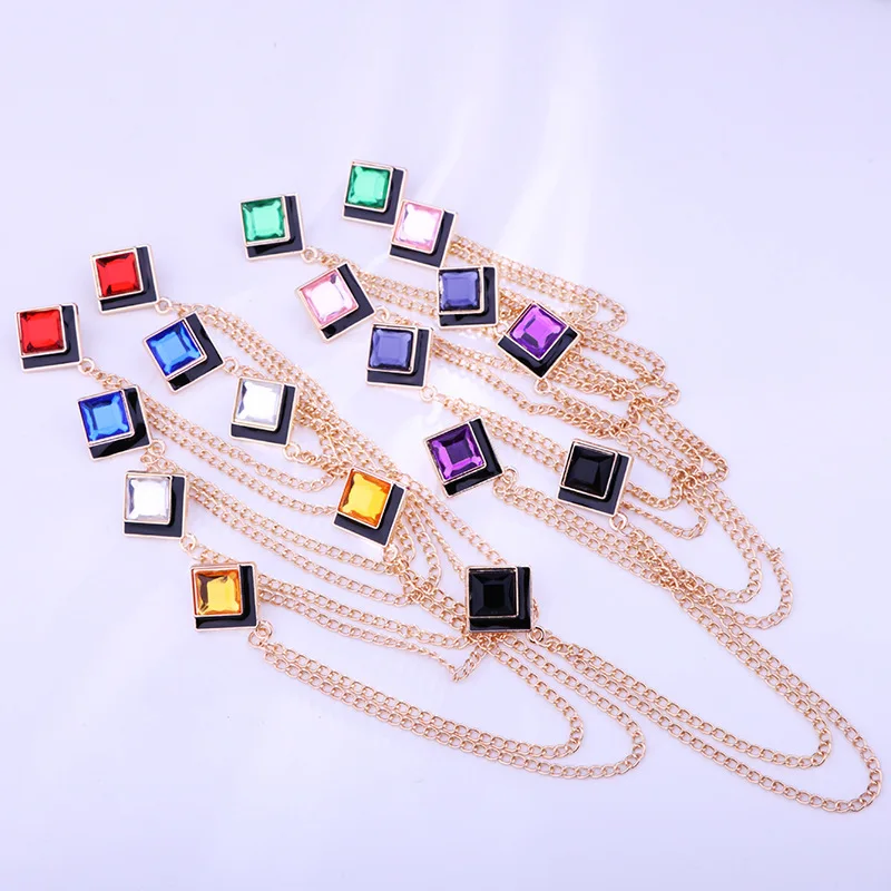 Kristall-Quastenkette Ansteckn – Men'S Accessories Clothing Bewertung und Preis