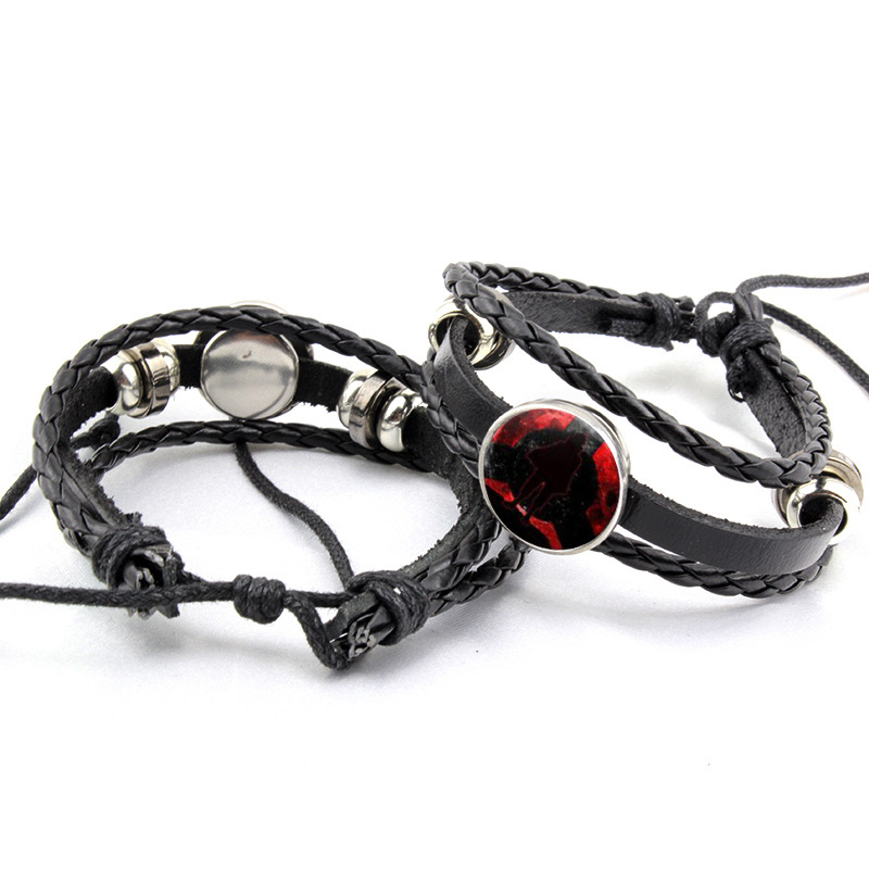 Anime-Zubehör Lederarmbänder C – Men'S Accessories Jewelry Bracelet Bewertung und Preis