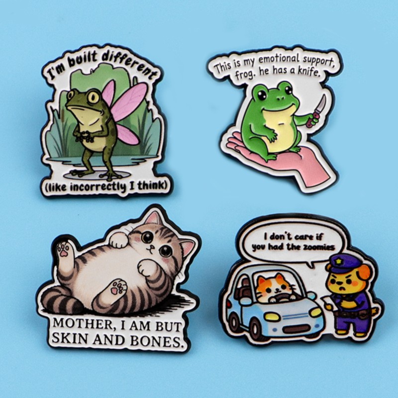 Zitat-Emaille-Pin, Niedlicher  – Lapel Pin Enamel Bewertung und Preis