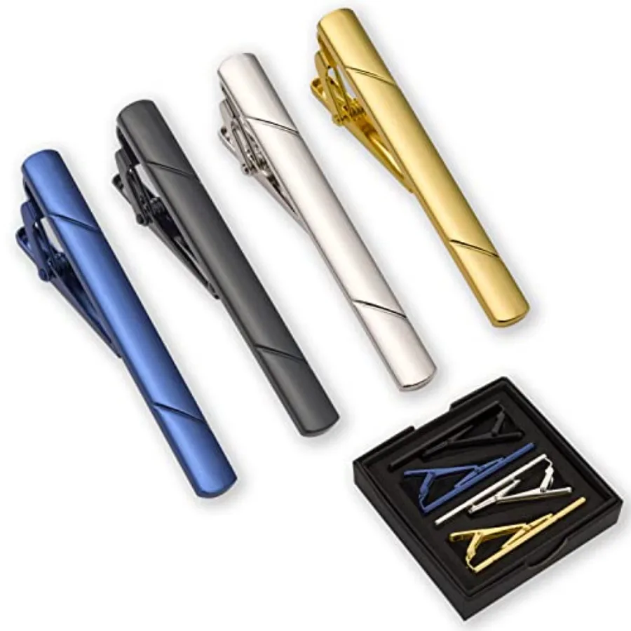 4 Stück Krawattenklammern für  – Men'S Accessories With Suits Bewertung und Preis