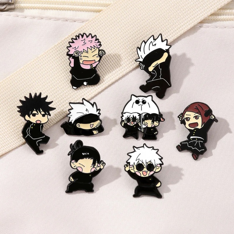 8-teiliges Anime Itadori Yuji  – Lapel Pin Enamel Bewertung und Preis